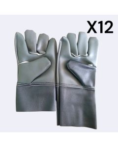 [12 คู่] ถุงมือหนังเฟอร์นิเจอร์ยาว 10นิ้ว 12นิ้ว ASGUARD