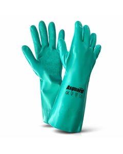 ถุงมือยางไนไตร(Reuse) รุ่น Chemi ยาว 33 ซม. หนา