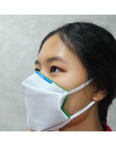 ผ้าปิดจมูก หน้ากากคาร์บอนหนา 6 ชั้น แบบสีเขียว หน้ากากอนามัย ฝุ่น PM 2.5