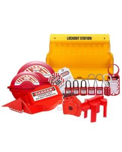 Lockout Tagout Set Group7 LockoutStation+LockValve ชุดล็อกเอาต์แท็กเอาต์ Group7 LockoutStation+LockValve