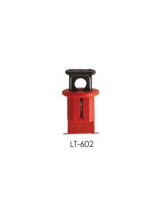 LOTO LOCK อุปกรณ์ล็อคเอาต์เบรคเกอร์ไฟฟ้ารุ่น LT602 เอ็นจิเนียริ่งเกรด สีดำ-แดง